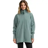 Didriksons Women's Rinda Fullzip Factory Blue Välikerrospuserot 48