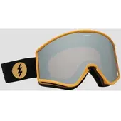 Electric EK1 Flood Black Gum+Bonus Lens Laskettelulasit silver chrome Koko Uni
