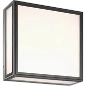 MANTRA Bachelor LED seinävalaisin 14W 3000K 22cm IP65 grafiitinharmaa