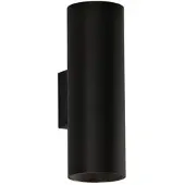 ACB Pipe-seinävalaisin musta LED COB 2x6W 3000K 1430lm CRI90