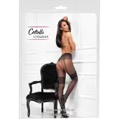 Cottelli Collection Stockings Sukkahousut , musta, XL, 4
