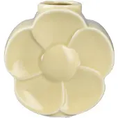 Lyngby Porcelæn - Flower Maljakko niittyleinikki 11,5 cm Hiekka