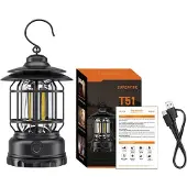 Superfire Lampa kempingowa T51, USB-C