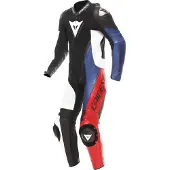 Dainese Demon Sprint rei'itetty yksiosainen moottoripyöränahkapuku