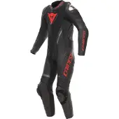 Dainese Demon Sprint rei'itetty yksiosainen moottoripyöränahkapuku