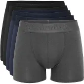 Resterods miesten 5-pack bambubokserit