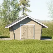 LP GARDEN U-M (10m2) vino umpiseinä hirsilato