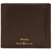 Ralph Lauren for man. 405963225002 Brown grained leather wallet (OSFA), Casual