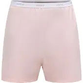 HUGO for woman. 50555600 Shorts logo on waistband pink (S), Homewear, Cotton