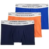 Ralph Lauren Classic Stretch-Cotton Trunk 3-Pack - Multi/patterned - M