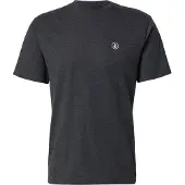 Volcom Circle Blanks Hth T-Paita heather black Koko S