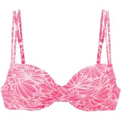 Venice beach Bikinitoppi vaalea pinkki / valkoinen