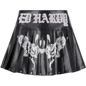 Ed Hardy Hame 'Ghost Rose' musta / offwhite