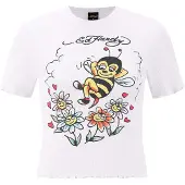 Ed Hardy Paita 'Biene' keltainen / oranssi / musta / valkoinen
