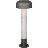 TRIO Lighting Pylväsvalaisin FRASER, himmennettävä, Alumiini/harmaa/sinkki, Alumiini, Moderni