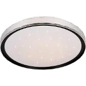 TRIO Leuchten Led Varda, himmennettävä, Musta, Makuuhuone, Metalli, Moderni