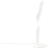 TRIO Ginko LED pöytävalaisin 40cm 4000K 10W mattavalkoinen
