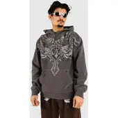 Affliction Ayala Huppari vtg.black pigment dye Koko M