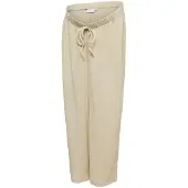 Vero moda Maternity Housut 'VMMLuna' beigenharmaa
