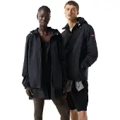 Hunter Packable Rain Jacket - Black - S