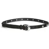 Pieces Pcgessica Stud Jeans Belt - Black - 85