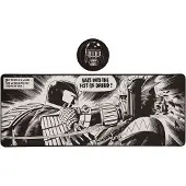 Fanattik 2000 AD Desk Pad & Coaster Set Judge Dredd, hiirimatto + lasialunen