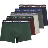 Jack & Jones Jacoliver Trunks 5 Pack Noos - Grey - M