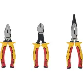 DeWalt Sähkömiehen pihtisarja DWHT82811-0; 3 kpl.
