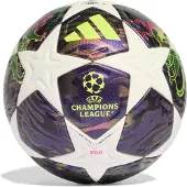 Adidas Jalkapallo Champions League Final 2025/26 Budapest Pro Ottelupallo - Tumma Violetti/valkoinen/keltainen, koko Ball SZ. 5