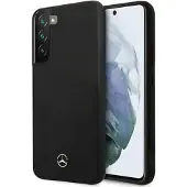 Mercedes Samsung Galaxy S22 Plus -suojakuori, musta silikoni