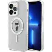 Karl Lagerfeld iPhone 15 Pro Kuori Ikonik MagSafe Läpinäkyvä