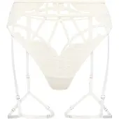 Hunkemoller Whitney Hw Hl Sb String - White - XL