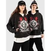 A Lost Cause Medusa Boxy Vetoketjullinen huppari black Koko M
