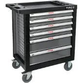 Timco 6 ltk 220-osainen työkaluvaunu työkaluilla