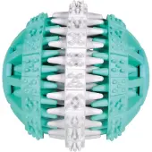 Trixie Dog Toy Denta Fun Ball Rubber Mint Flavour 6cm