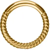 Wildcat Twisted Chain Clicker<!--63ff4e0ca2f1c--> - Kultainen metalli, 10,0 mm