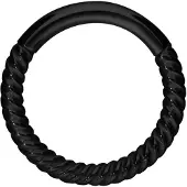 Wildcat Twisted Chain Clicker<!--63ff4e0ca2f1c--> - Musta metalli, 10,0 mm