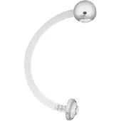 Wildcat Jewelled Push-fit Pregnancy Bananabell - 34,0 mm