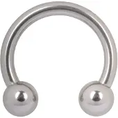 Wildcat Standard Circular Barbell - hevosenkenkäkoru - 1,2 mm, 3,0 mm, 10,0 mm