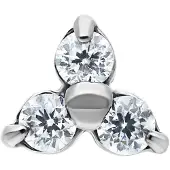 Wildcat Trinity Dermal Aufsatz - Silber