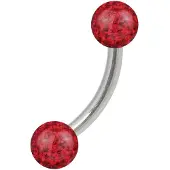 Wildcat Multi Jewelled Micro - 5,0 mm, Rdeča, 4,0 mm