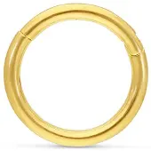 Wildcat 18k Hinged Ring - saranallinen kultainen rengas - 1,2 mm, 9,0 mm