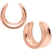 Wildcat Ear Saddle -lävistyskorut - Ruusukultainen metalli, 30,0 mm