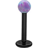 Wildcat Opal Ball Micro Labret - 8,0 mm, Light Periwinkel