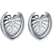 Wildcat Ear Saddles Monstera<!--63eb14c319656--> - Hopeinen metalli, 6,0 mm