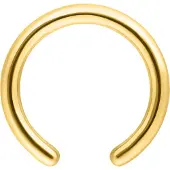 Wildcat Clip in Ring without Ball - BCR-rengas ilman palloa - 1,0 mm, 6,0 mm, Kultainen metalli