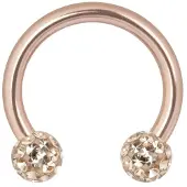 Wildcat Sealed Multi Jewelled Circular Barbell<!--63f8bc5cde553--> - 1,2 mm, 4,0 mm, 6,0 mm