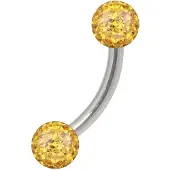 Wildcat Multi Jewelled Micro - 6,0 mm, Rumena, 4,0 mm