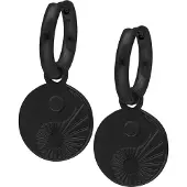 Wildcat Little Yin Yang - korvarenkaat (pari) - Musta metalli
