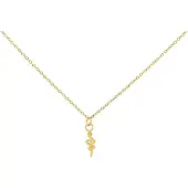 Wildcat Little Snake Necklace - kaulakoru - Kultainen metalli